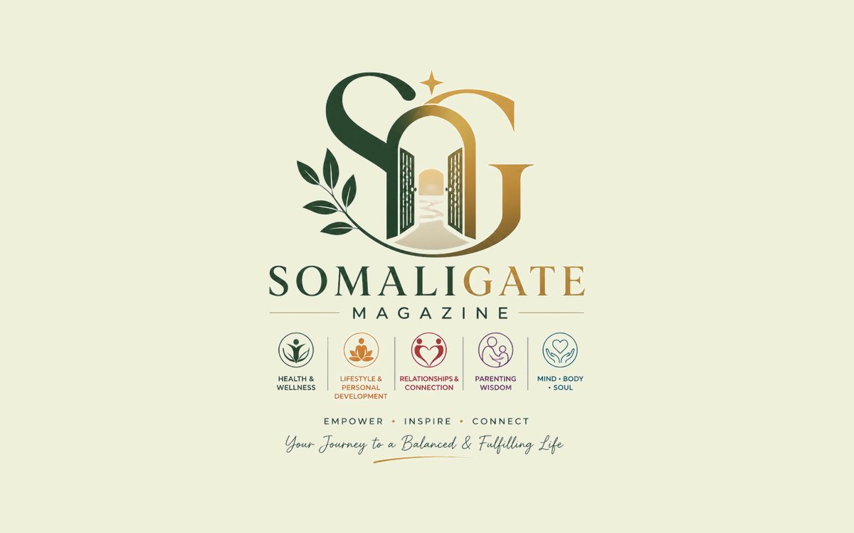 SomaliGate Magazine brand mark — the wordmark for the Somali lifestyle and community magazine